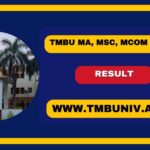 TMBU Master Courses 2nd Semester Result 2024-Check MA, MSC, & MCOM Result Link