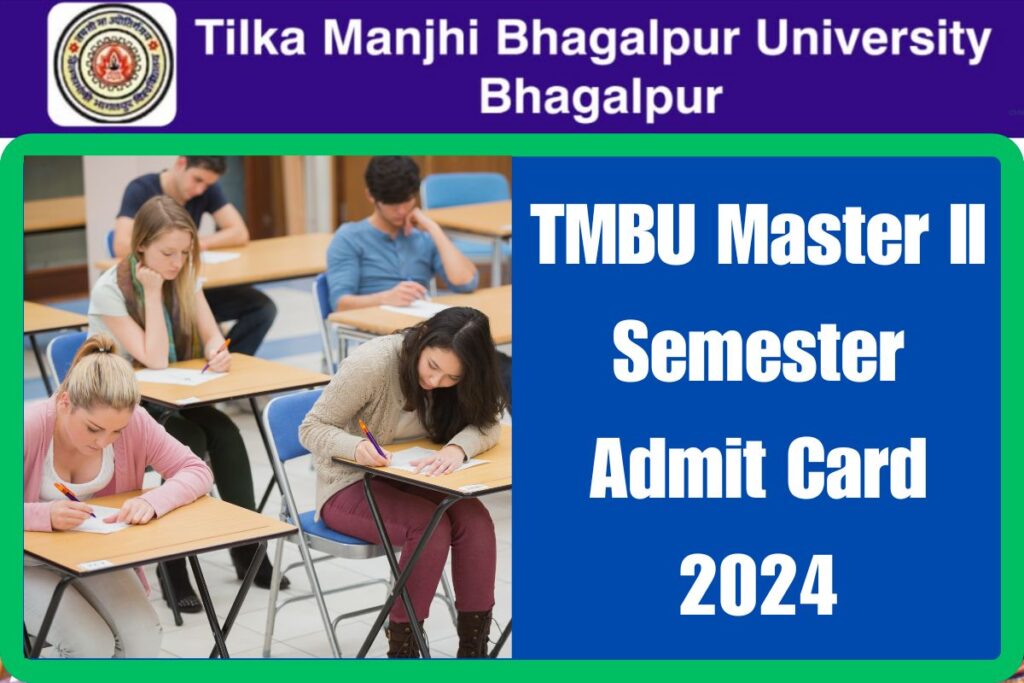 TMBU Master II Semester Admit Card 2024