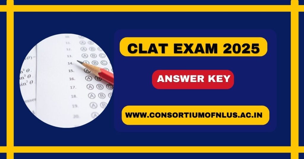 CLAT Answer Key 2025