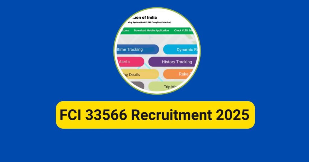 FCI 33566 Recruitment 2025