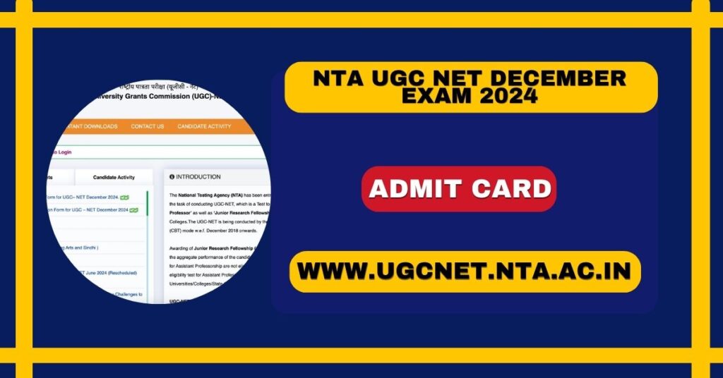 NTA UGC NET December 2024