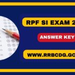 RPF SI Answer key 2024 For CBT Exam, Check Shift Wise Paper Solution