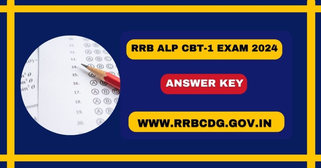 RRB ALP CBT-1 Exam 2024