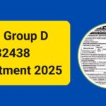 RRB Group D 32438 Recruitment 2025 Notification Out-Eligibility,Fee & Apply Form