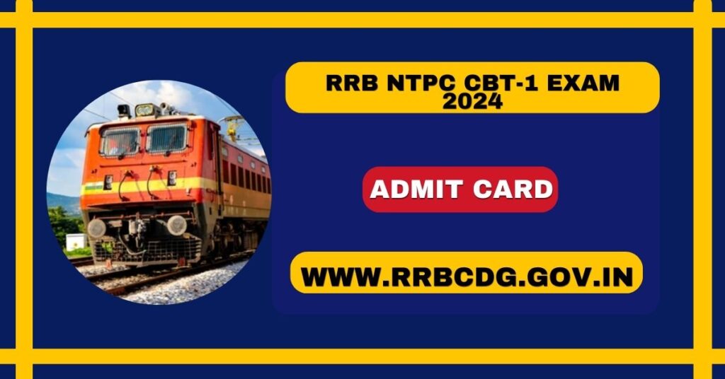 RRB NTPC CBT-1 Exam 2024