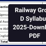 RRB Group D Syllabus 2025 PDF-Subject Wise Topics & Exam Pattern