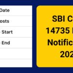 SBI Clerk 14735 Posts Notification 2025 Out, Eligibility, Fee, Selection Process & Exam Pattern