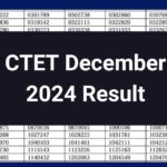 CTET December 2024 Result, Check Your Score Card