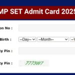 MP SET Admit Card 2025, Download Hall Ticket-mppsc.mp.gov.in