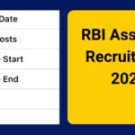 RBI Assistant Recruitment 2025 Notification, Check Eligibility, Fee & Selection Criteria