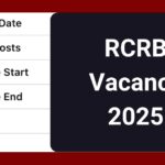 RCRB 1003 Vacancy 2025 Notification, Eligibility & Selection Process-rajcrb.rajasthan.gov.in