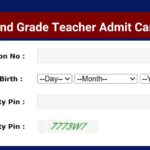 RPSC 2nd Grade Teacher Admit Card 2025, Check Direct Link