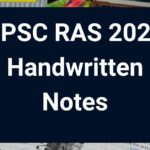 RPSC RAS Handwritten Notes 2025,Download Free Sample PDF