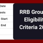 RRB Group D Eligibility Criteria 2025, Check Requirement Details