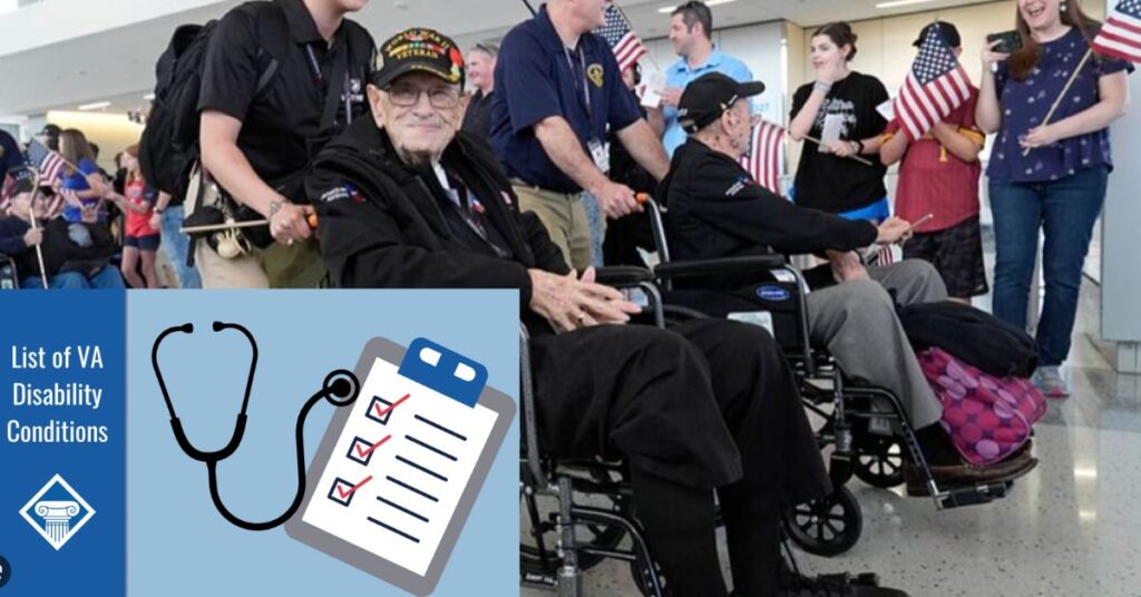 VA Disability Conditions List 2025