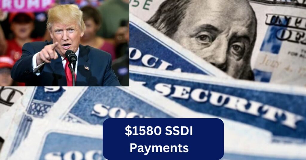 $1580 SSDI Payments