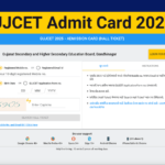 GUJCET Admit Card 2025 Out, Download Hall Ticket-gujcet.gseb.org