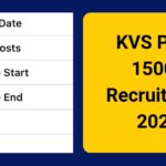 KVS Peon 15000 Recruitment 2025 Notification, Check Eligibility, Age Limit & Salary Details