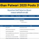 Rajasthan RSMSSB Patwari 2020 Recruitment 2025 Notification Out, Eligibility, Exam Pattern, Apply Form