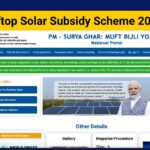 PM Surya Ghar Muft Bijli Yojana 2025-Registration Form & Free Rooftop Solar Panel Installation