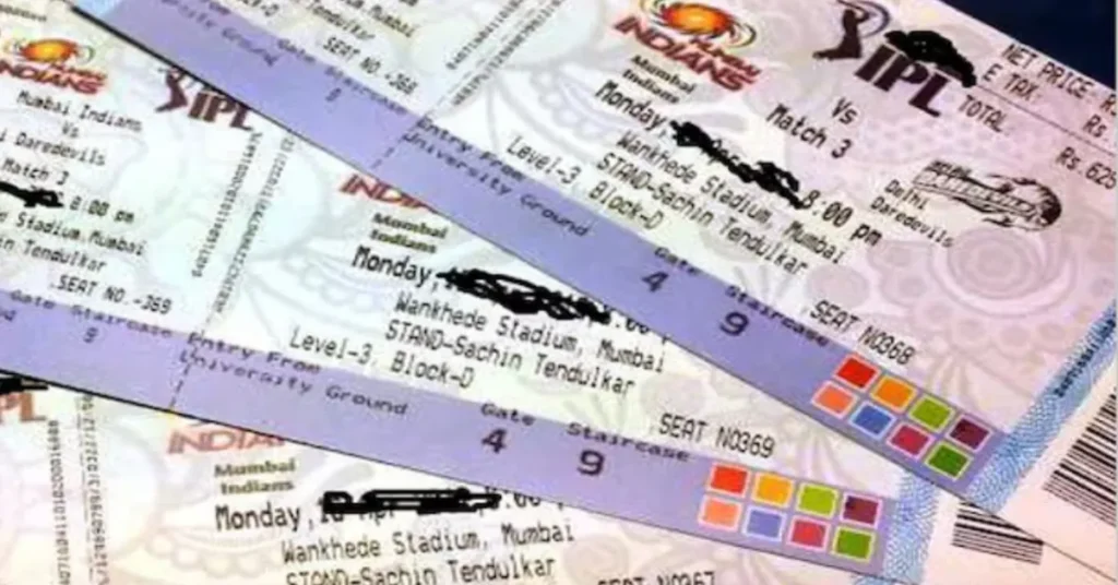 IPL 2025 Tickets Booking