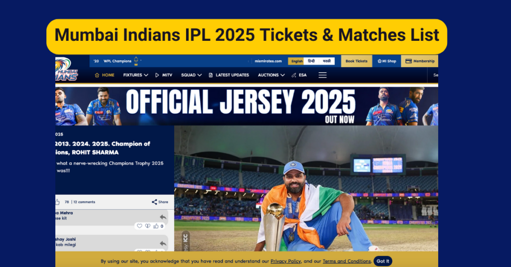 Mumbai Indians IPL 2025 