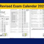 RSSB Revised Exam Calendar 2025-26, Check New Schedule PdF